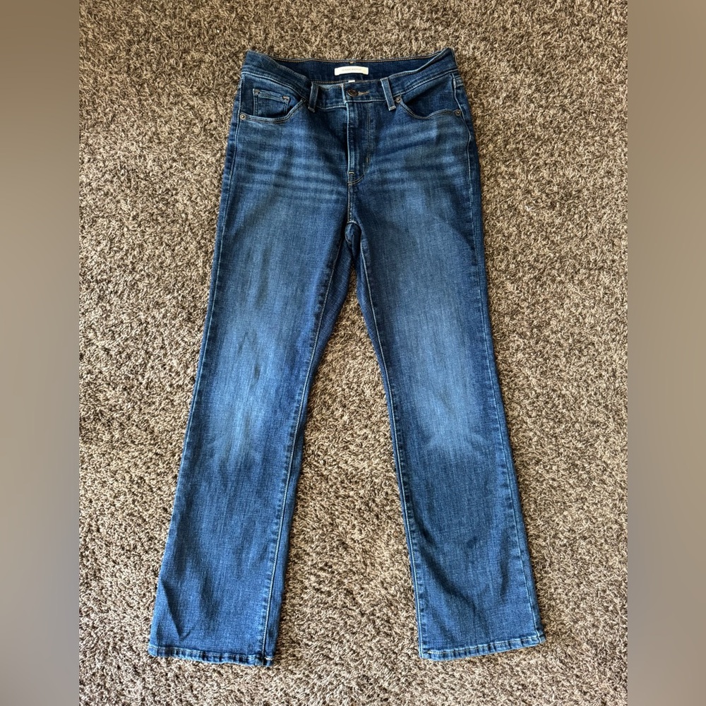 Levi's Classic Boot Cut Jeans - Dark Blue Women’s Size 2 26x30 Stretch